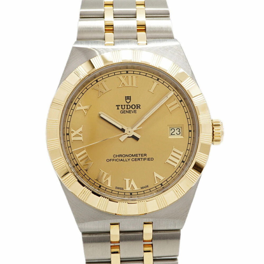Tudor Royal 36mm 2836C1A3 Gold Dial Watch (Boys' Size)